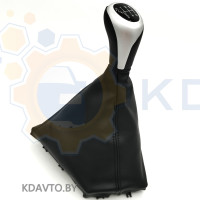 Автомобильная ручка КПП (ручка коробки переключения передач) +чехол к BMW 3 Gran Turismo 2012г. - 2021г.