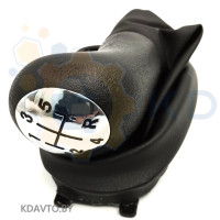 Автомобильная ручка КПП (ручка коробки переключения передач) +чехол к Dacia Sandero 2008г. - и далее.