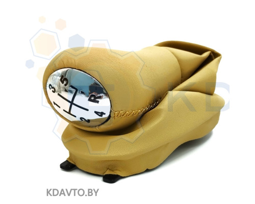 Автомобильная ручка КПП (ручка коробки переключения передач) +чехол к Dacia Sandero 2008г. - и далее.