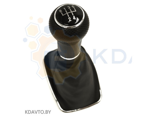 Автомобильная ручка КПП (ручка коробки переключения передач) +чехол к Volkswagen Bora 1998г. - 2013г.
