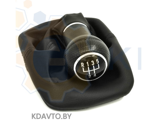 Автомобильная ручка КПП (ручка коробки переключения передач) +чехол к Volkswagen Bora 1998г. - 2013г.