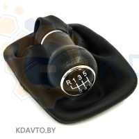 Автомобильная ручка КПП (ручка коробки переключения передач) +чехол к Volkswagen Bora 1998г. - 2013г.
