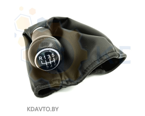 Автомобильная ручка КПП (ручка коробки переключения передач) +чехол к Volkswagen Bora 1998г. - 2005г.