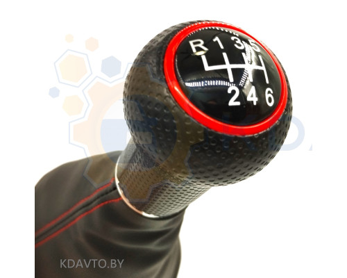 Автомобильная ручка КПП (ручка коробки переключения передач) +чехол к Volkswagen Polo 1994г. - 2001г.