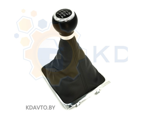 Автомобильная ручка КПП (ручка коробки переключения передач) +чехол к Volkswagen Passat B6 2006г. - 2010г.