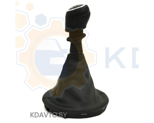 Автомобильная ручка КПП (ручка коробки переключения передач) +чехол к Volkswagen Transporter T5 2003г. - 2015г.