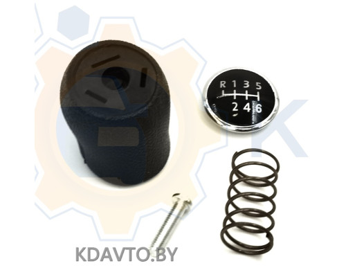 Автомобильная ручка КПП (ручка коробки переключения передач) +чехол к Volkswagen Transporter T5 2003г. - 2015г.