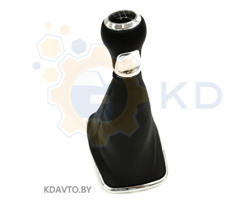 Автомобильная ручка КПП (ручка коробки переключения передач) +чехол к Volkswagen Bora 1998г. - 2013г.